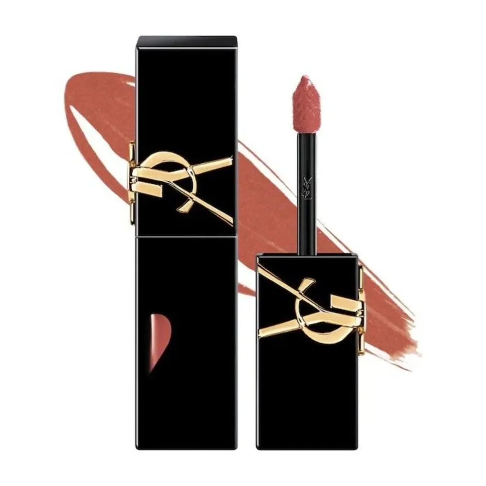 YSL Yves St Laurent Vinyl Cream Lip Stain Nude Champion 610 (0.18oz/5.5ml) NEW